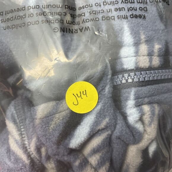 Roark Jacket Men’s Large Blue Fleece Hoodie Teton Aztec 1/2 Zip Sweater Hike - Picture 10 of 10